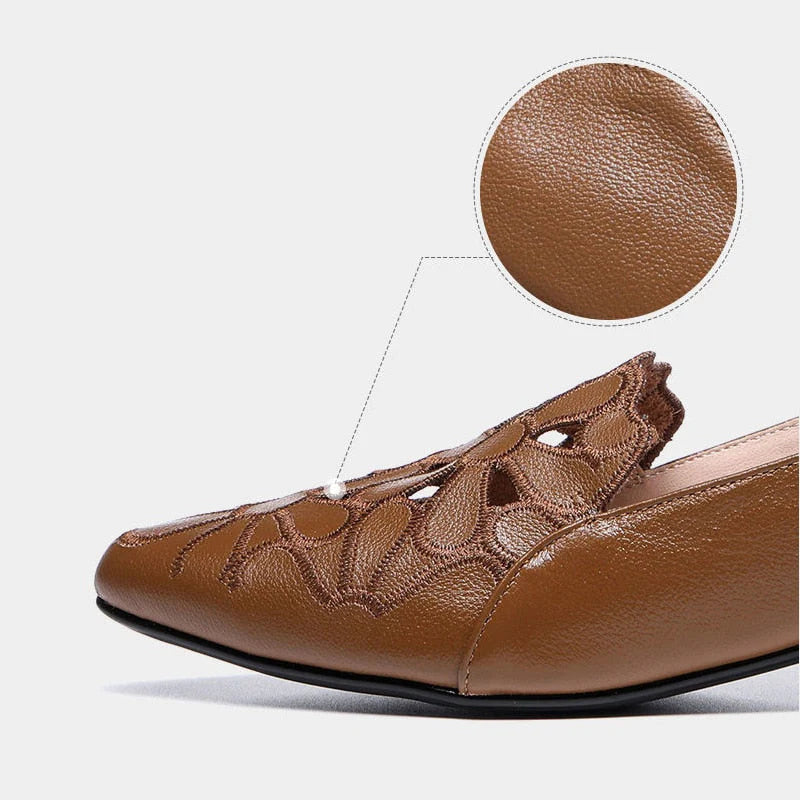 Sandália Couro Camila