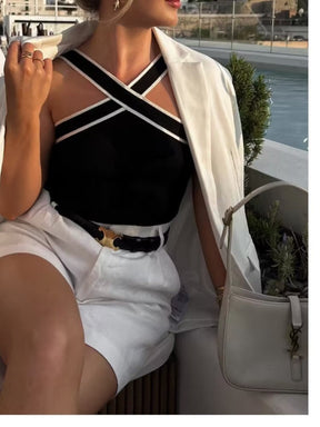 Blusa Cruzada Olívia