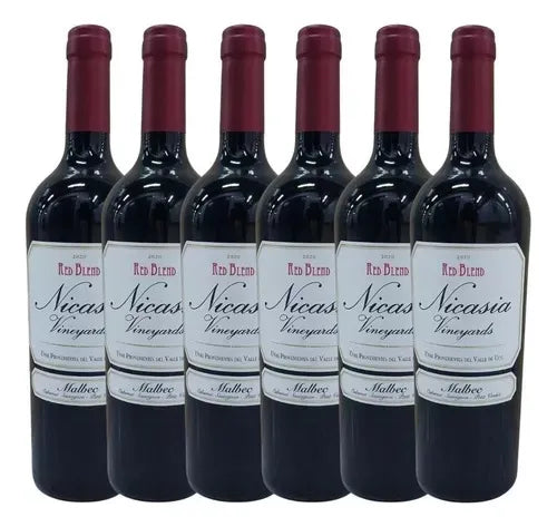 Vinho Tinto Argentino Nicasia Malbec Catena Zapata Cx 6 Und