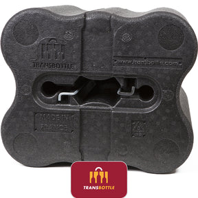 Transbottle Para 6 Garrafas + Mala Exclusiva de Transporte Segurança Para Garrafas Anti Impacto