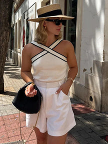 Blusa Cruzada Olívia